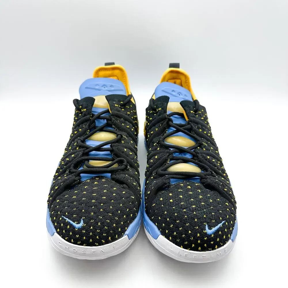 NIKE Youth LeBron 18 GS 'Lakers Heritage' Basketball Shoes 5.5Y Black Multi NWOB